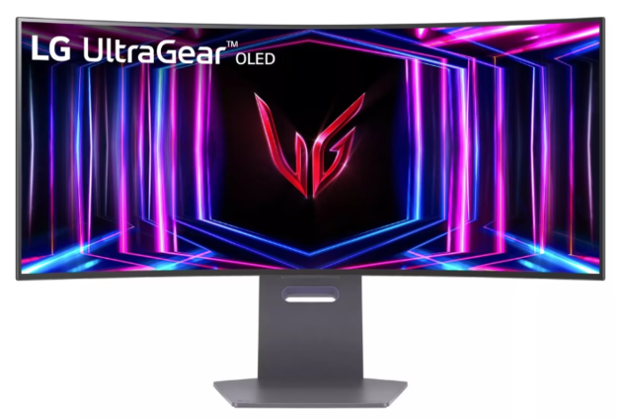 מסך מחשב גיימינג קעור LG 34" UltraGear™ OLED WQHD 240Hz 0.03ms G-SYNC Compatible 800R Curved Gaming Monitor 