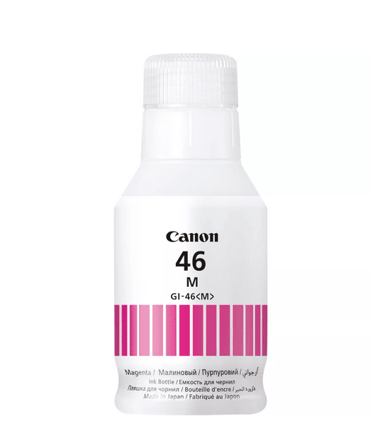 בקבוק דיו ורוד מג׳נטה מקורי Canon GI-46M Magenta Ink Bottle