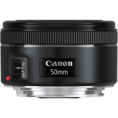 עדשה למצלמת קנון Canon EF 50mm f/1.8 STM Lens