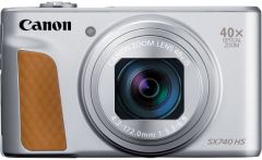 מצלמה דיגיטלית קומפקטית Canon POWERSHOT SX740 HS Silver 2956C002AA