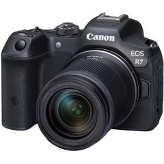 מצלמה Mirrorless ללא מראה עם עדשה Canon EOS R7 + RFS 18-150mm