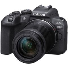 מצלמה Mirrorless ללא מראה עם עדשה  Canon EOS R10 + RFS 18-45mm