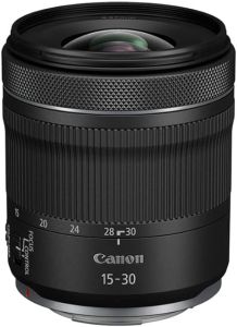 עדשה למצלמת קנון Canon RF 15-30mm F4.5-6.3 IS STM Lens