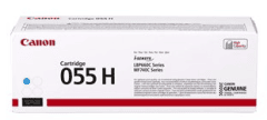 טונר מקורי crg055hc קנון CANON Toner Cartridge high yield Cyan for LBP66x, MF74x series 5.9K