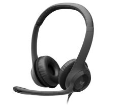 Logitech H390 USB Computer Headset Graphite