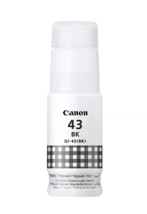 בקבוק דיו שחור מקורי Canon GI-43BK Black Ink Bottle