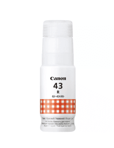 בקבוק דיו אדום מקורי Canon GI-43R Red Ink Bottle