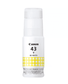 בקבוק דיו צהוב מקורי Canon GI-43Y Yellow Ink Bottle