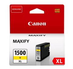 ראש דיו צהוב מקורי Canon PGI-1500XL High Yield Yellow Ink Cartridge